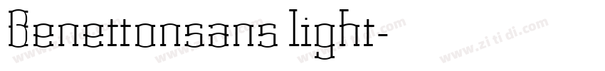 Benettonsans light字体转换 Benettonsans light字体转换
